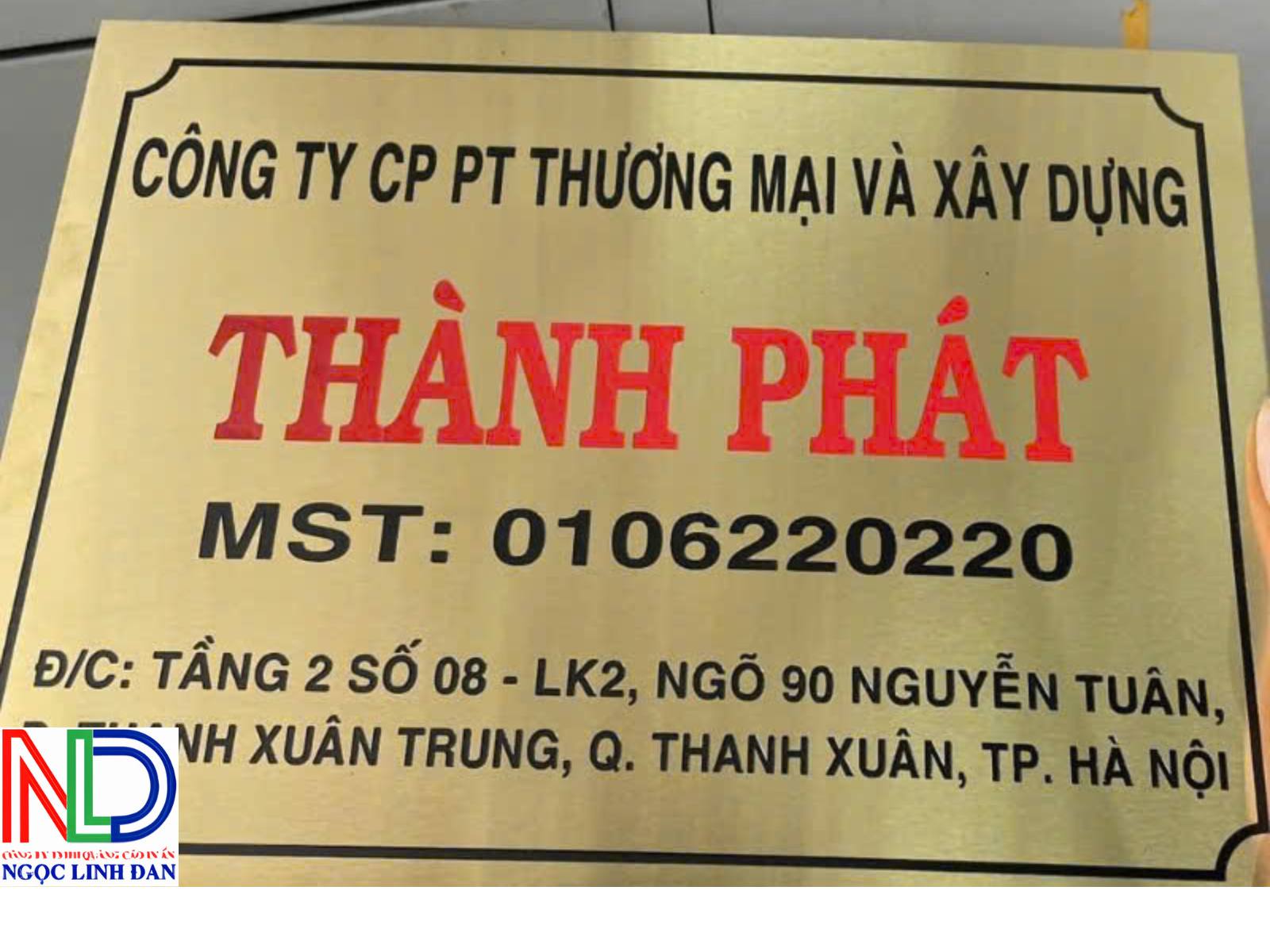 Các mẫu bảng số nhà inox hiện đại và độc đáo