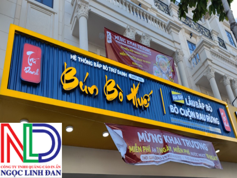 Làm thế nào để bảng hiệu nổi bật trong môi trường cạnh tranh