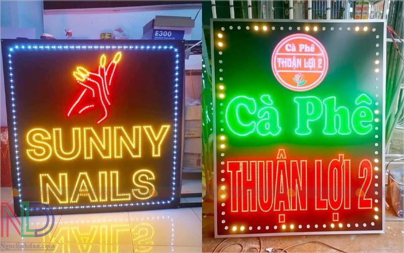 Lựa chọn bảng hiệu hộp đèn LED cho chiến lược quảng cáo ban đêm