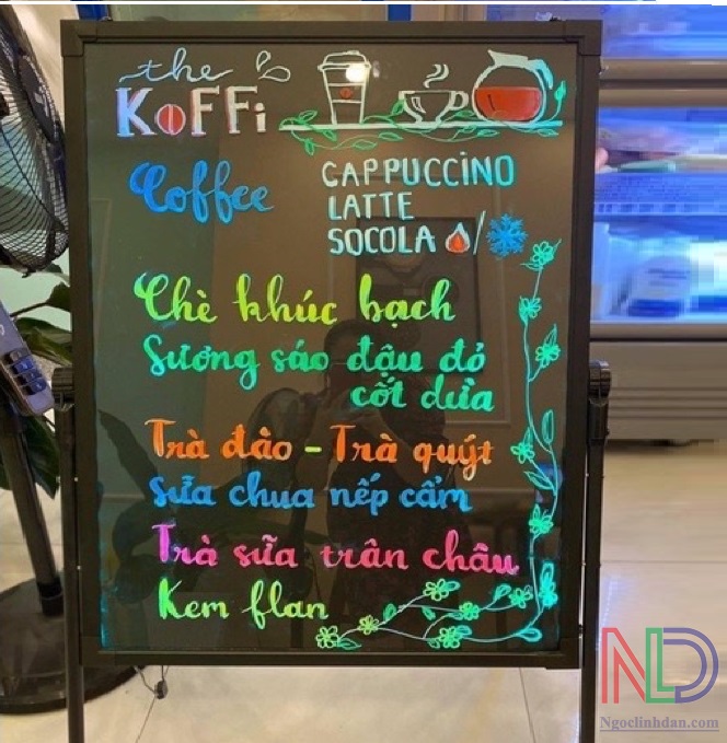 Tối Ưu Hóa Chi Phí Marketing Với Bảng LED Huỳnh Quang Viết Tay