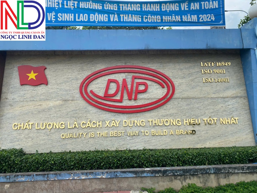 Mẫu Chữ Nổi Đẹp Thích Hợp Cho Bảng Hiệu Ngoài Trời