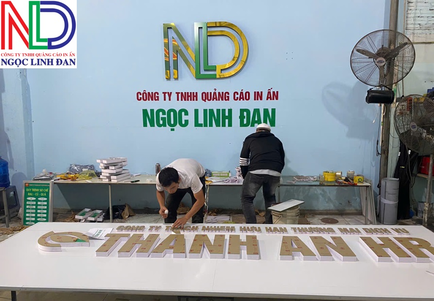Làm Chữ Nổi Dán Tường – Giải Pháp Trang Trí Không Gian Hiện Đại