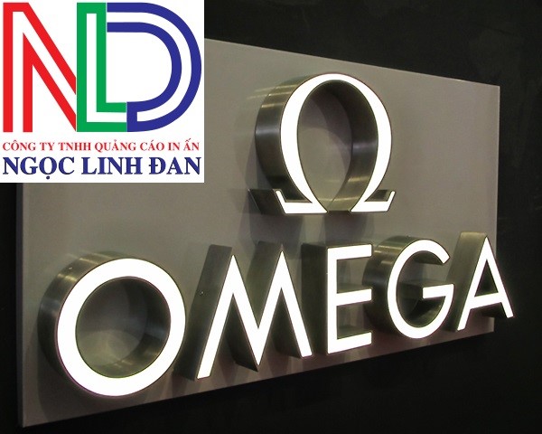 Những thiết kế ấn tượng cho bảng hiệu chữ inox
