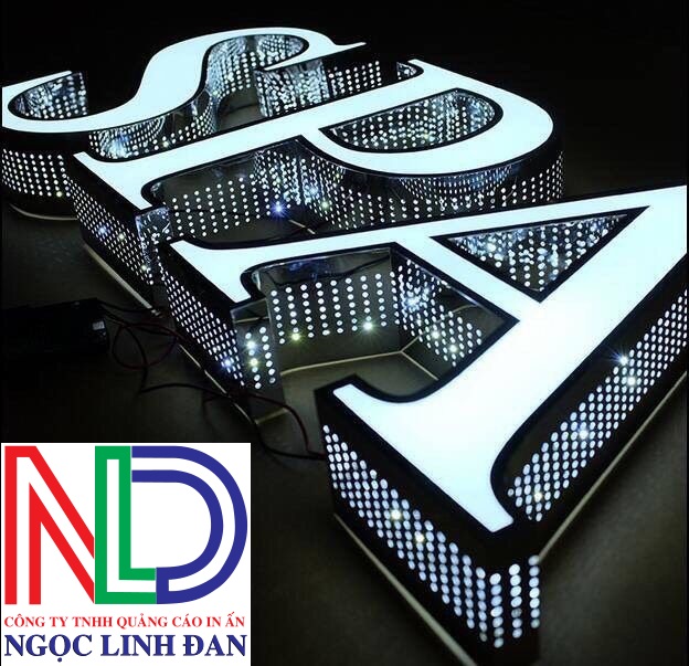 Thi công chữ nổi – Bí quyết tạo dấu ấn thương hiệu mới