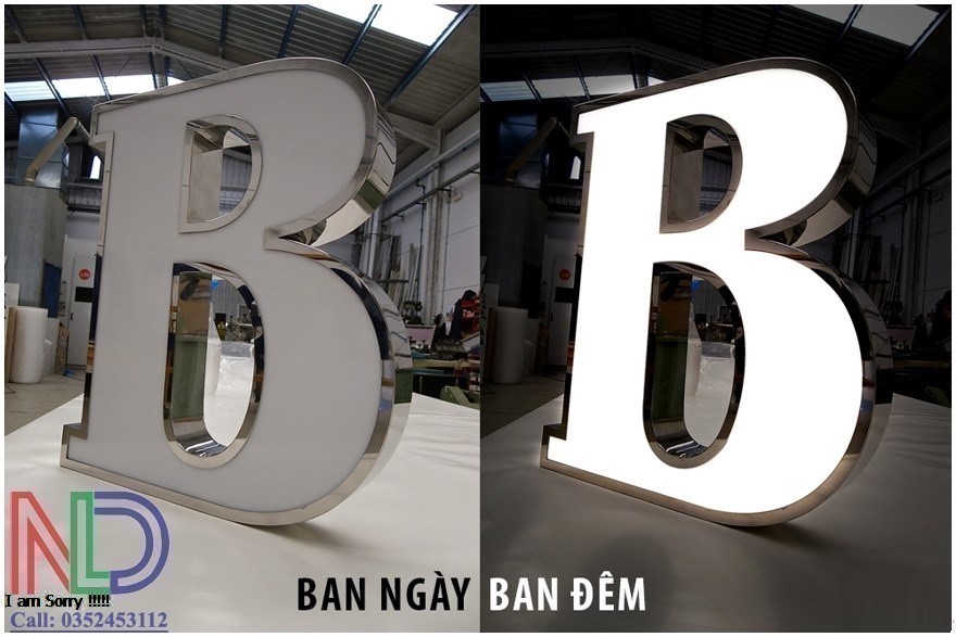 Chữ Nổi Inox Trắng Bóng: Sự Lựa Chọn Hoàn Hảo Cho Không Gian Thương Hiệu