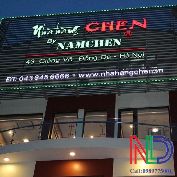 Thiết kế thi công bảng hiệu