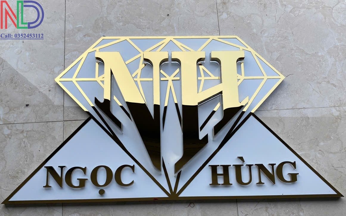 Thiết kế thi công chữ nổi