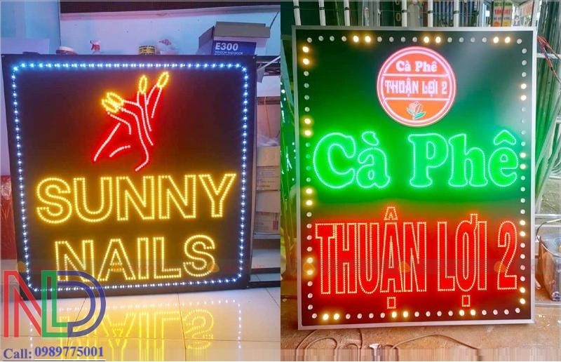 Thiết kế thi công hộp đèn