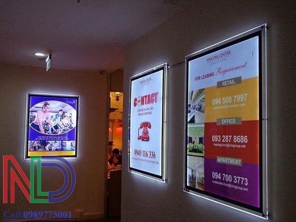 Thiết kế thi công hộp đèn