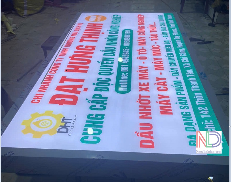Thiết Kế Thi Công Hộp Đèn Tại Đồng Nai