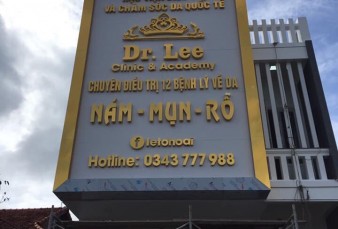 Thiết kế thi công bảng hiệu alu