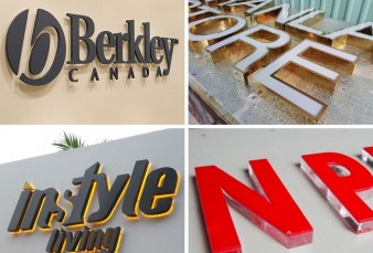 Thiết kế thi công chữ nổi