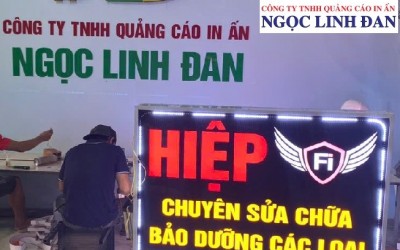 Ưu điểm của hộp đèn quảng cáo